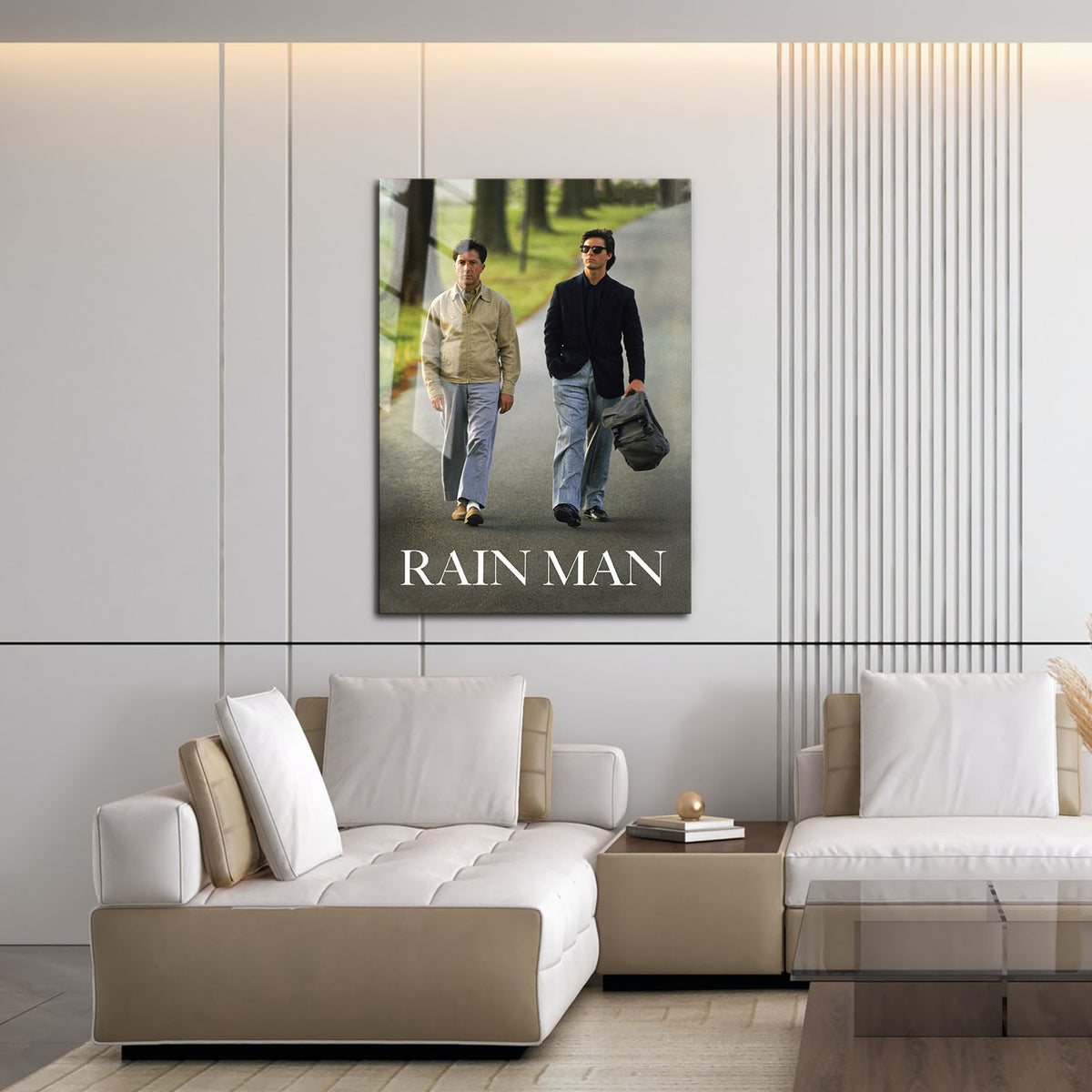 Flex Designs Metal Poster Rain Man 16 x 24" Home Goods - Movie 1988 Movie Metal Poster