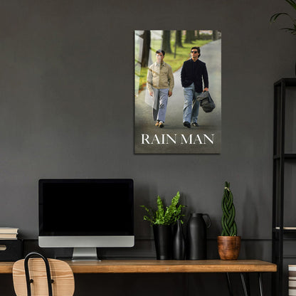 Flex Designs Metal Poster Rain Man 24 x 36" Home Goods - Movie 1988 Movie Metal Poster
