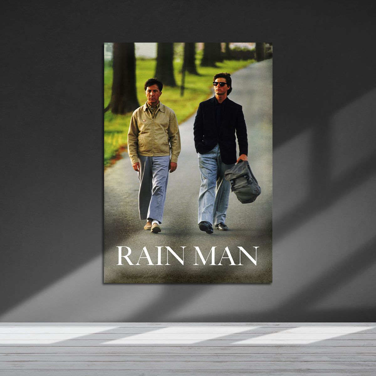 Flex Designs Metal Poster Rain Man 5 x 7" Home Goods - Movie 1988 Movie Metal Poster