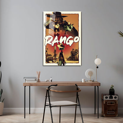 Flex Designs Metal Poster Rango 5 x 7" Home Goods - Movie 2011 Movie Metal Poster