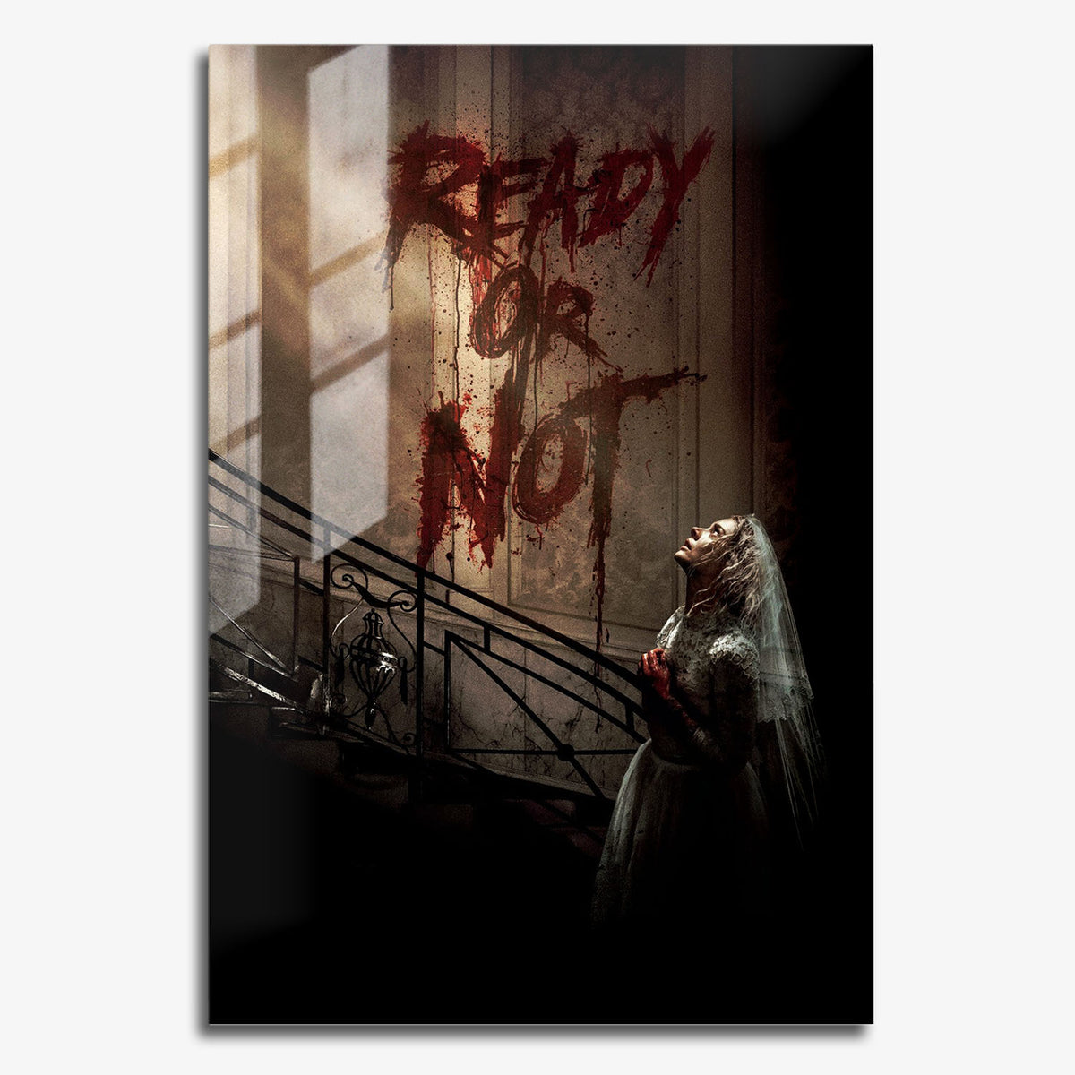 Flex Designs Metal Poster Ready or Not Theatrical 11 x 17" Home Goods - Movie 2019 Movie Metal Poster
