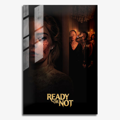 Flex Designs Metal Poster Ready or Not 11 x 17" Home Goods - Movie 2019 Movie Metal Poster
