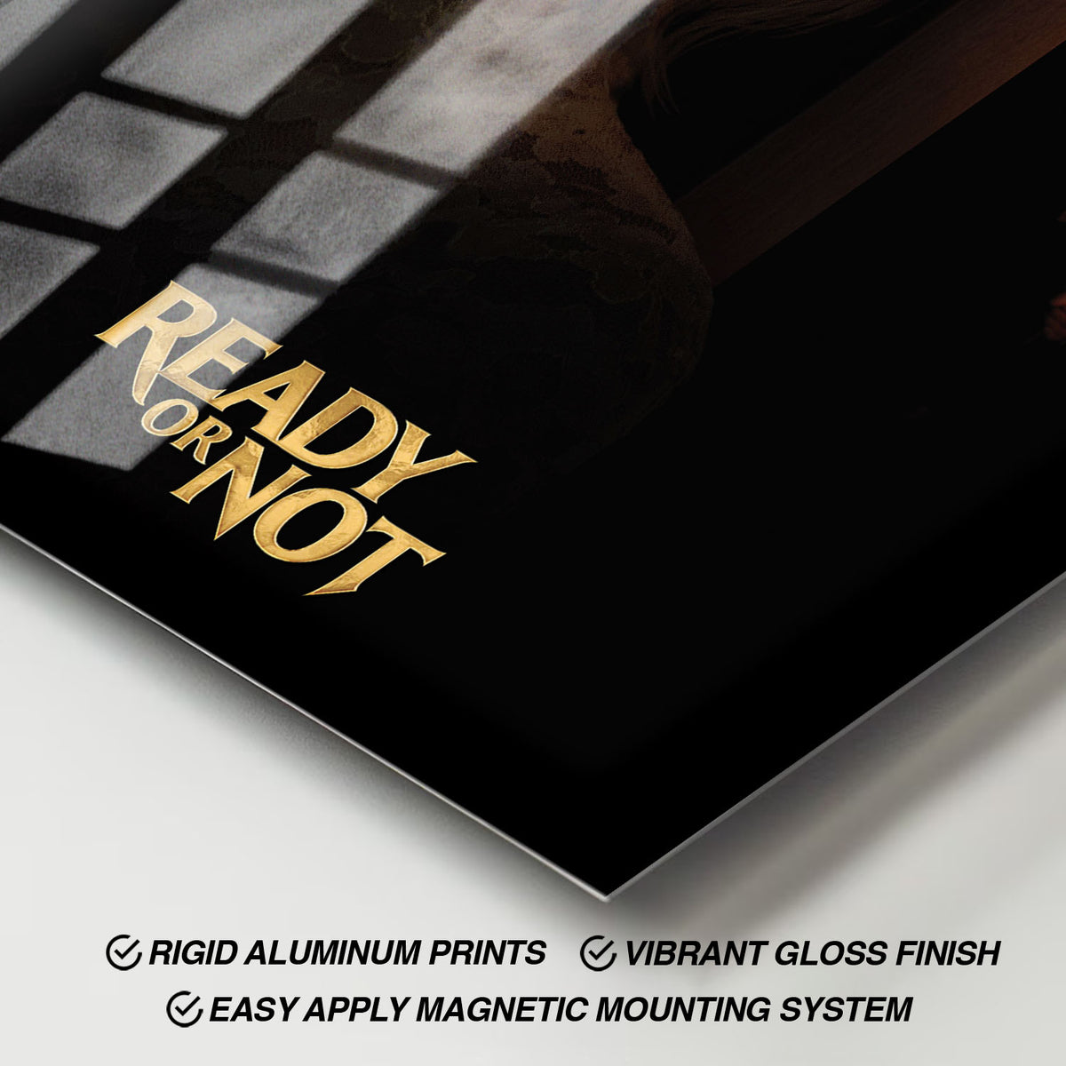 Flex Designs Metal Poster Ready or Not 11 x 17" Home Goods - Movie 2019 Movie Metal Poster