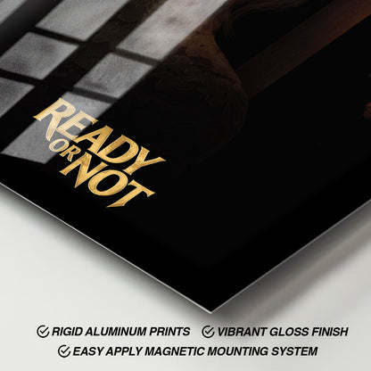 Flex Designs Metal Poster Ready or Not 11 x 17" Home Goods - Movie 2019 Movie Metal Poster