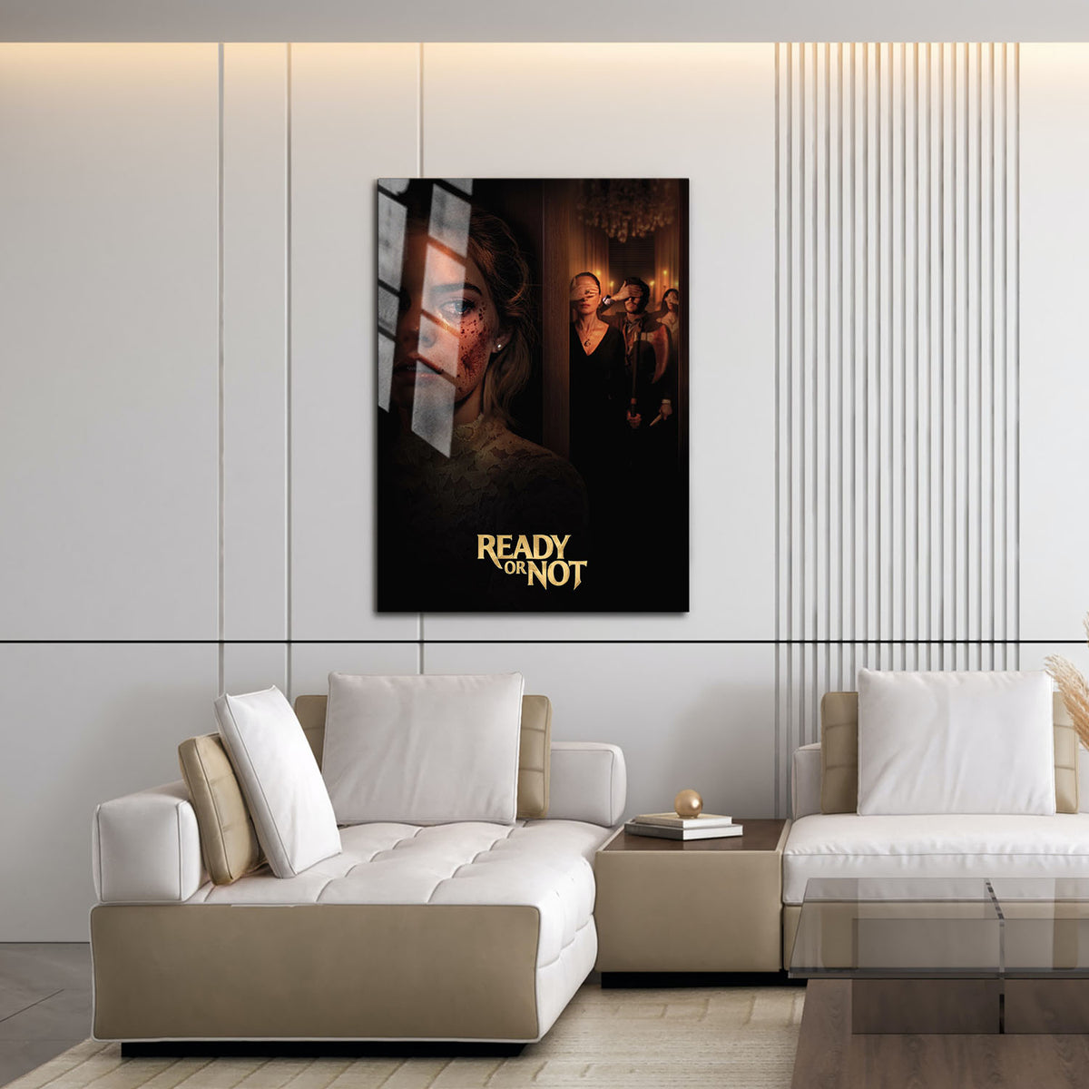 Flex Designs Metal Poster Ready or Not 16 x 24" Home Goods - Movie 2019 Movie Metal Poster