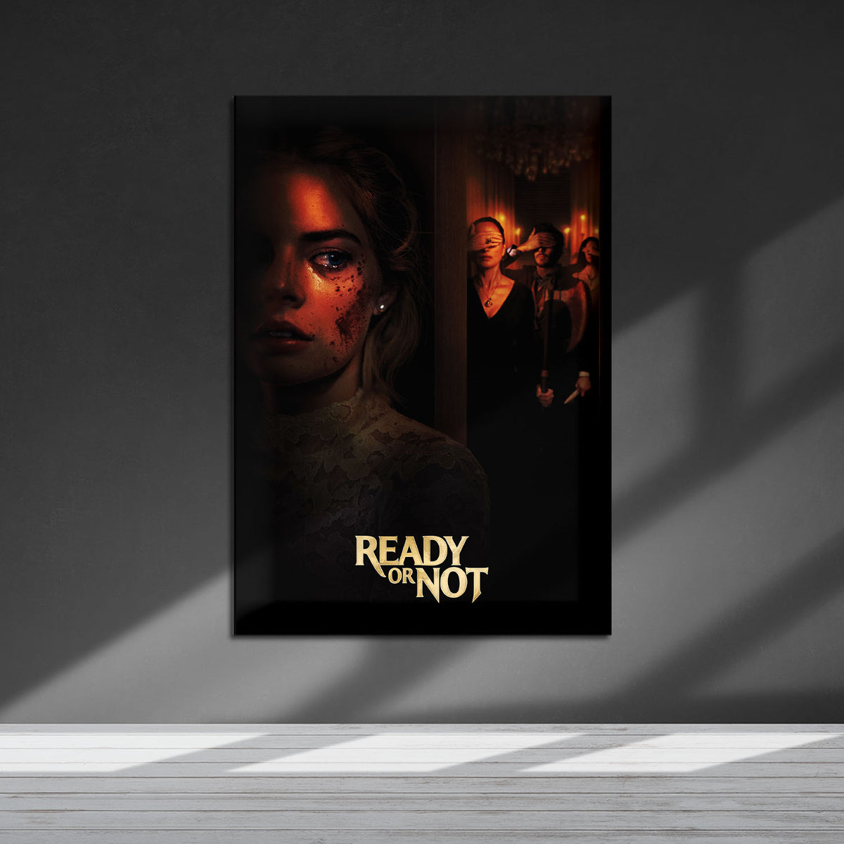 Flex Designs Metal Poster Ready or Not 5 x 7" Home Goods - Movie 2019 Movie Metal Poster