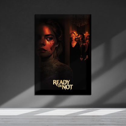 Flex Designs Metal Poster Ready or Not 5 x 7" Home Goods - Movie 2019 Movie Metal Poster