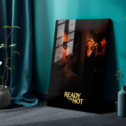 Flex Designs Metal Poster Ready or Not 24 x 36" Home Goods - Movie 2019 Movie Metal Poster