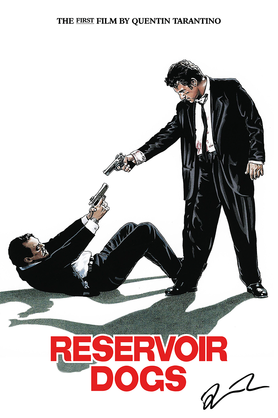 Flex Designs Metal Poster Reservoir Dogs Cinematic 11 x 17" Home Goods - Movie 1992 Movie Metal Poster