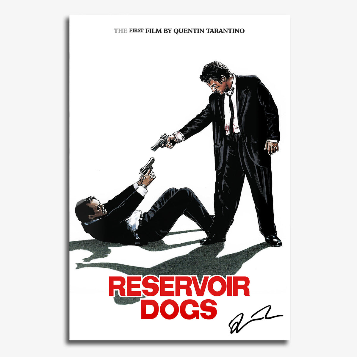 Flex Designs Metal Poster Reservoir Dogs Cinematic 11 x 17" Home Goods - Movie 1992 Movie Metal Poster