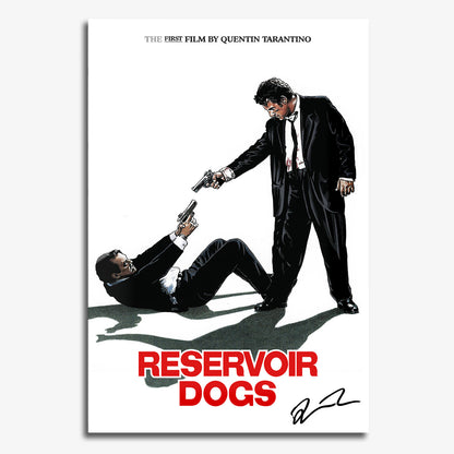 Flex Designs Metal Poster Reservoir Dogs Cinematic 11 x 17" Home Goods - Movie 1992 Movie Metal Poster