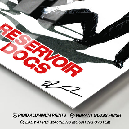 Flex Designs Metal Poster Reservoir Dogs Cinematic 11 x 17" Home Goods - Movie 1992 Movie Metal Poster