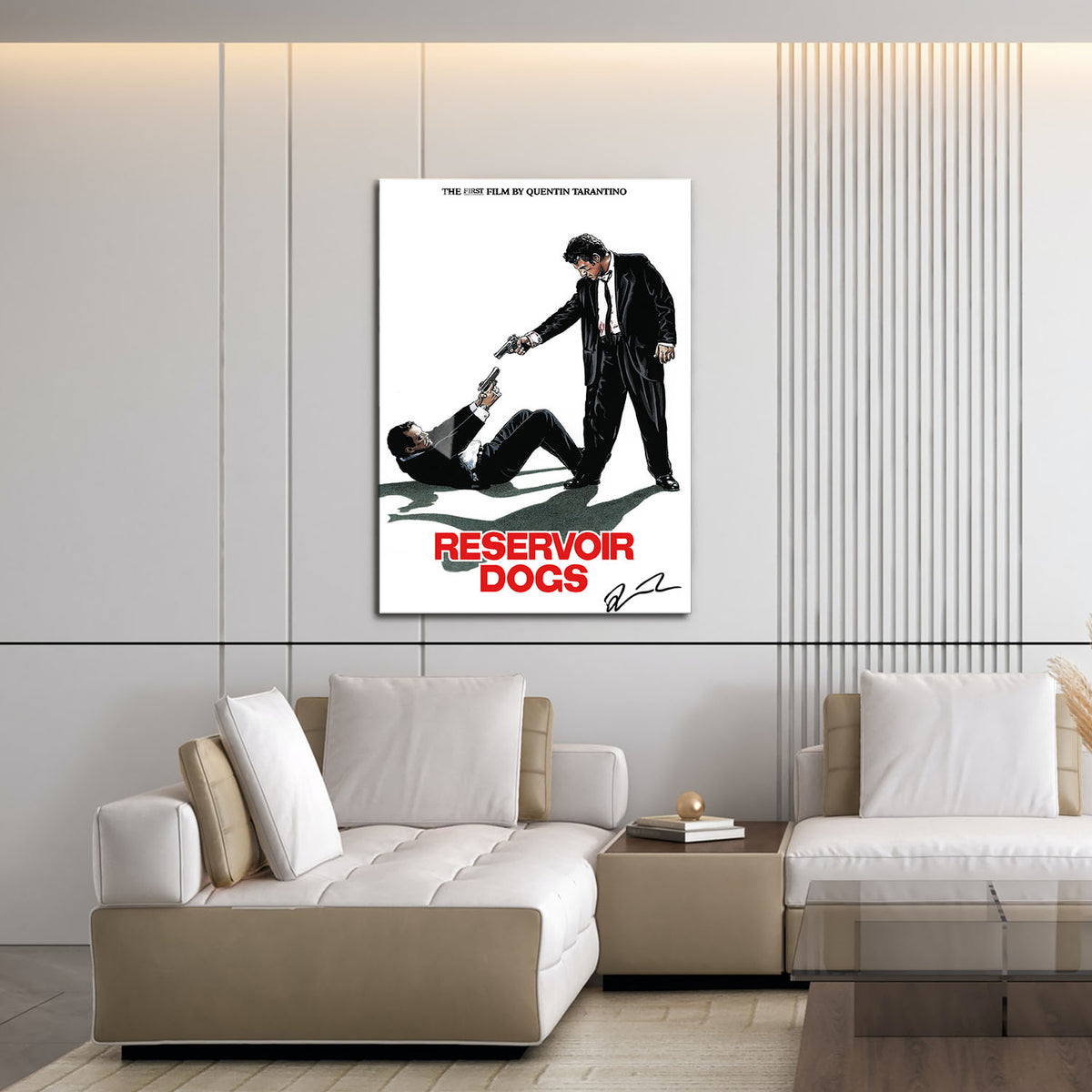 Flex Designs Metal Poster Reservoir Dogs Cinematic 16 x 24" Home Goods - Movie 1992 Movie Metal Poster