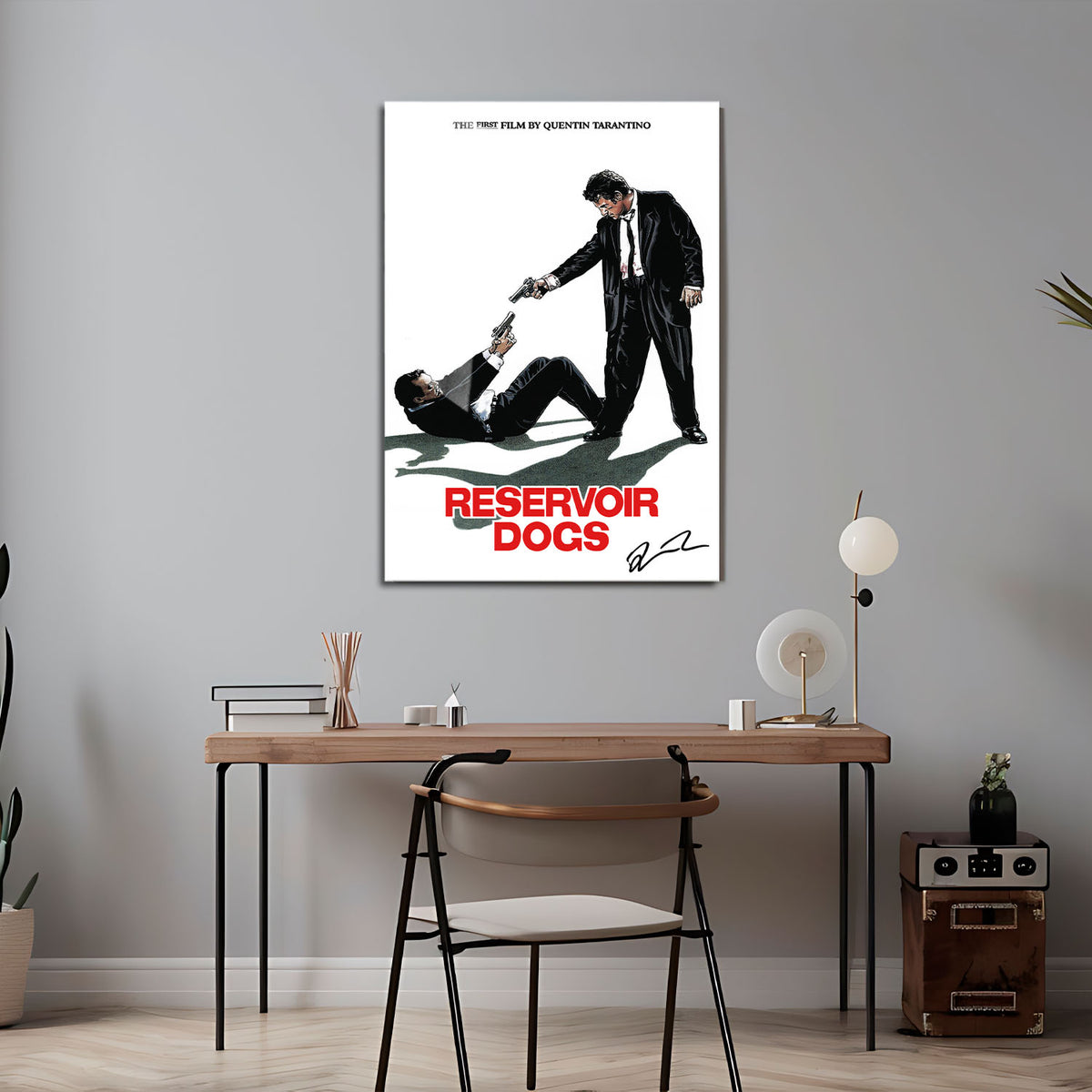 Flex Designs Metal Poster Reservoir Dogs Cinematic 5 x 7" Home Goods - Movie 1992 Movie Metal Poster