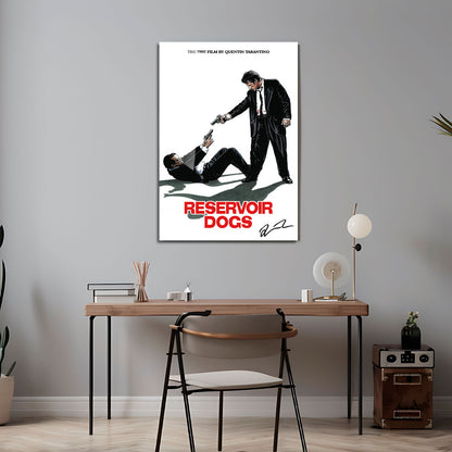 Flex Designs Metal Poster Reservoir Dogs Cinematic 5 x 7" Home Goods - Movie 1992 Movie Metal Poster