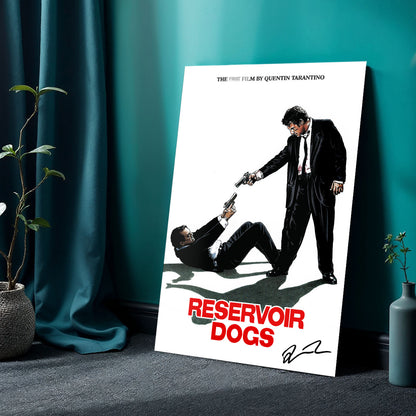 Flex Designs Metal Poster Reservoir Dogs Cinematic 24 x 36" Home Goods - Movie 1992 Movie Metal Poster