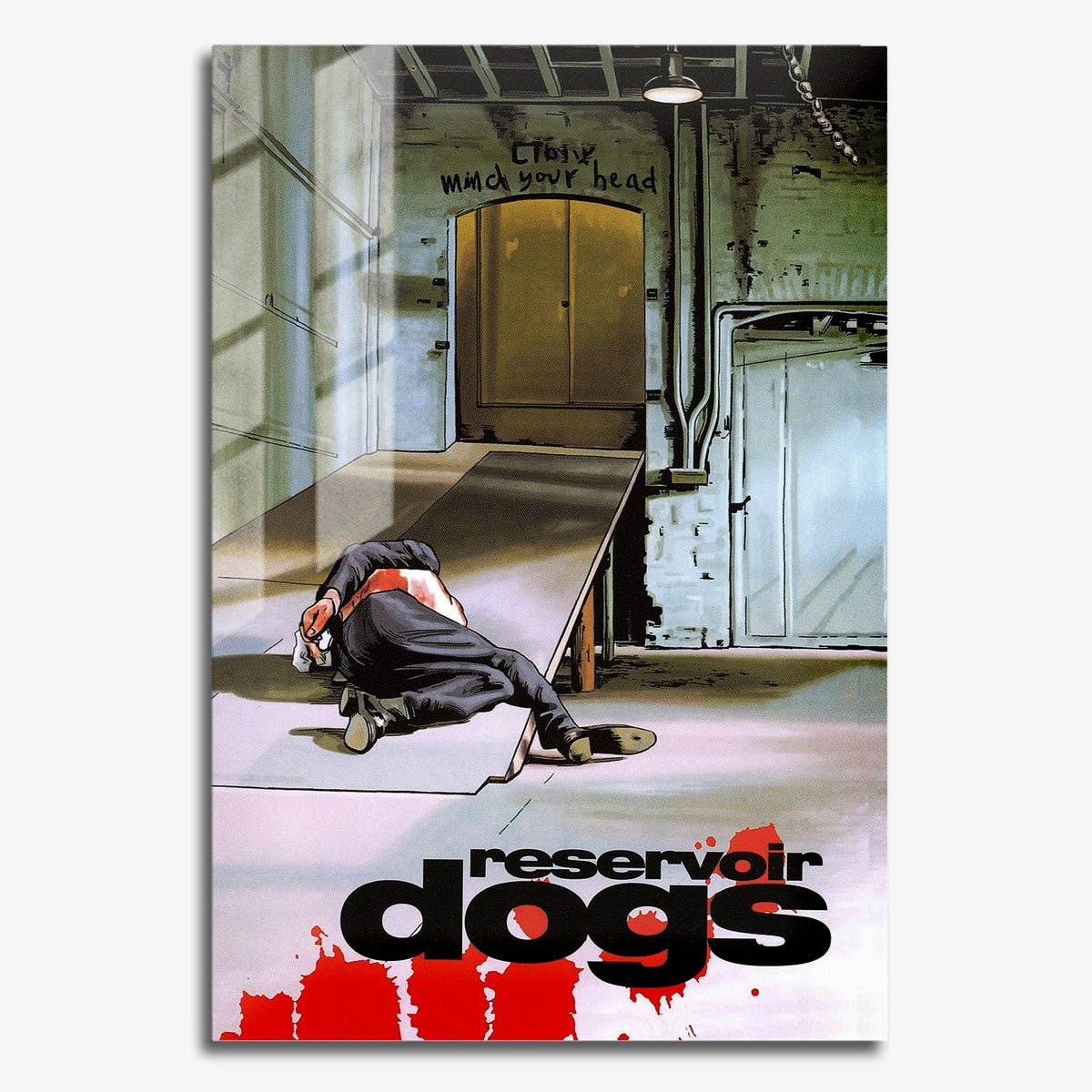 Flex Designs Metal Poster Reservoir Dogs Cartoon 11 x 17" Home Goods - Movie 1992 Movie Metal Poster