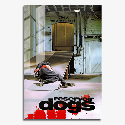 Flex Designs Metal Poster Reservoir Dogs Cartoon 11 x 17" Home Goods - Movie 1992 Movie Metal Poster