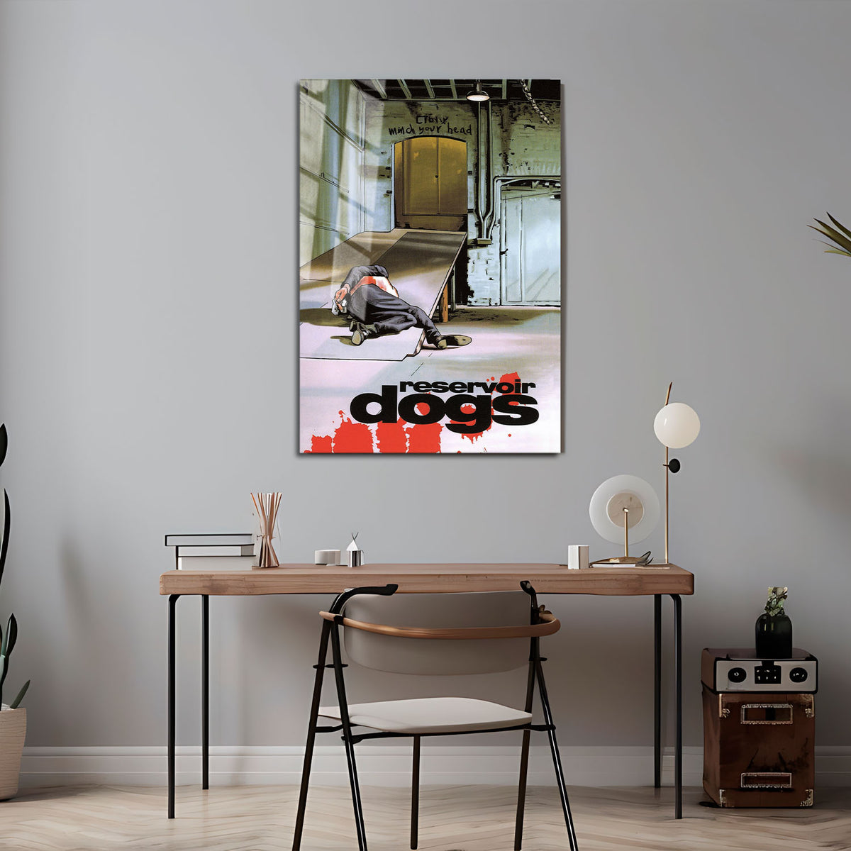 Flex Designs Metal Poster Reservoir Dogs Cartoon 5 x 7" Home Goods - Movie 1992 Movie Metal Poster