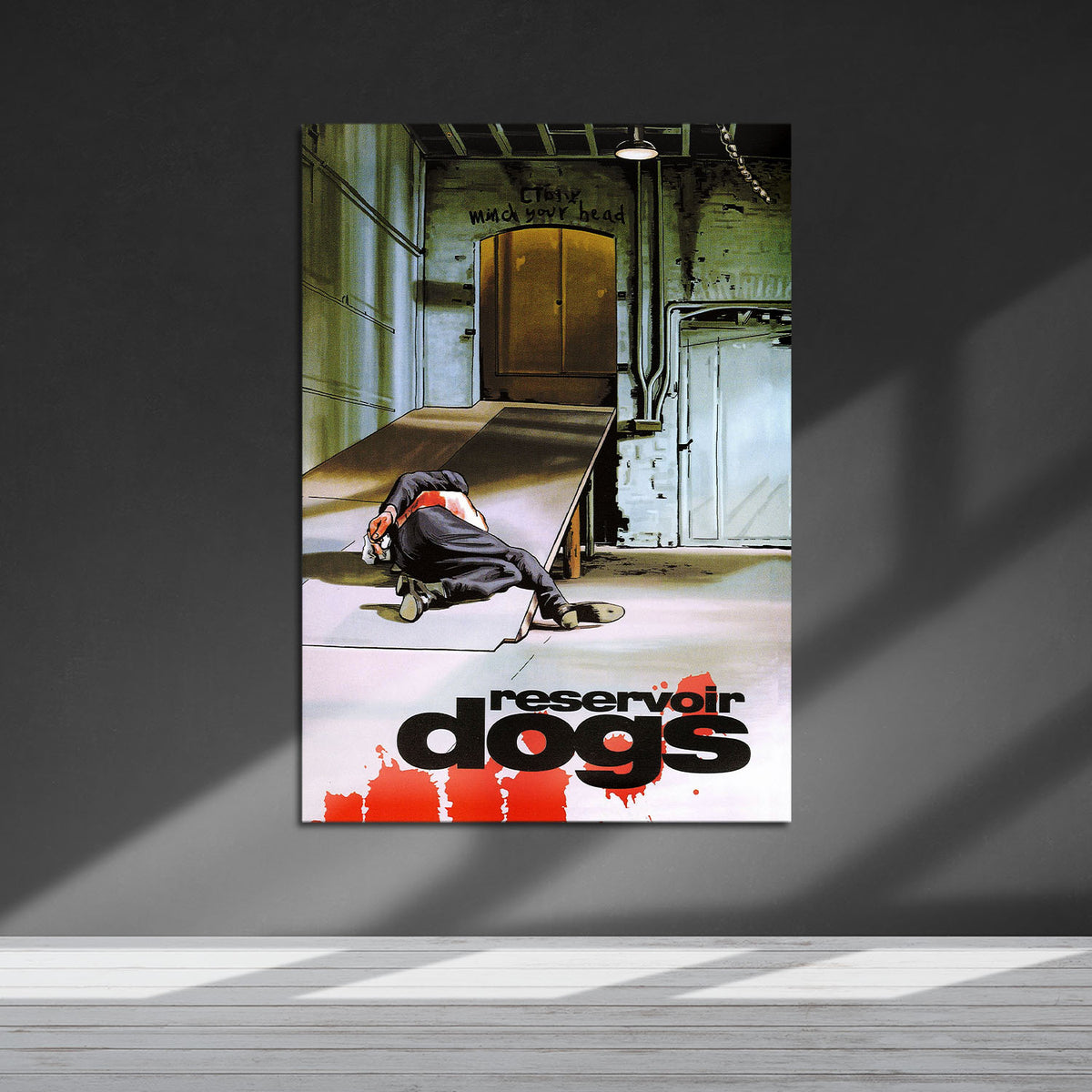 Flex Designs Metal Poster Reservoir Dogs Cartoon 5 x 7" Home Goods - Movie 1992 Movie Metal Poster