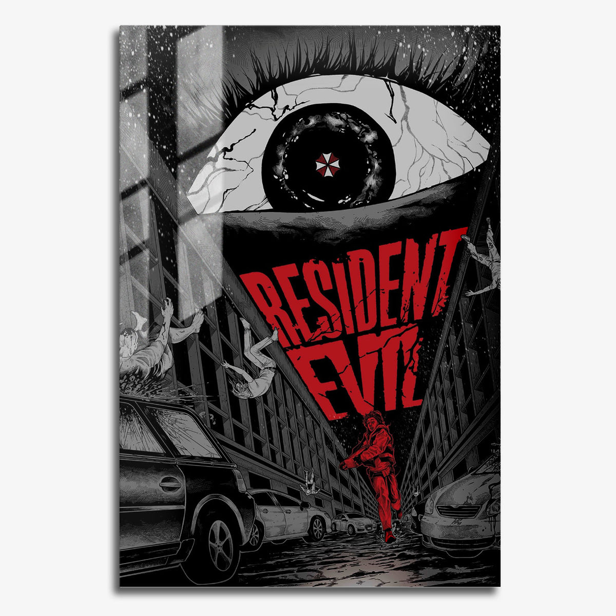 Flex Designs Metal Poster Resident Evil Sketch 11 x 17" Home Goods - Movie 2026 Movie Metal Poster