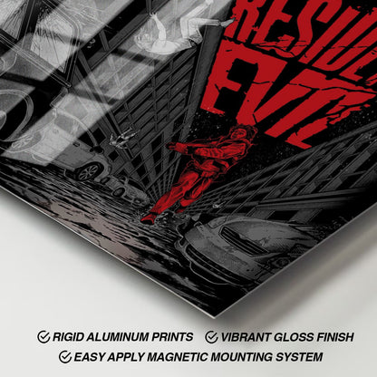 Flex Designs Metal Poster Resident Evil Sketch 11 x 17" Home Goods - Movie 2026 Movie Metal Poster