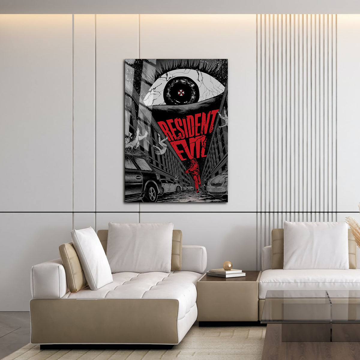 Flex Designs Metal Poster Resident Evil Sketch 16 x 24" Home Goods - Movie 2026 Movie Metal Poster
