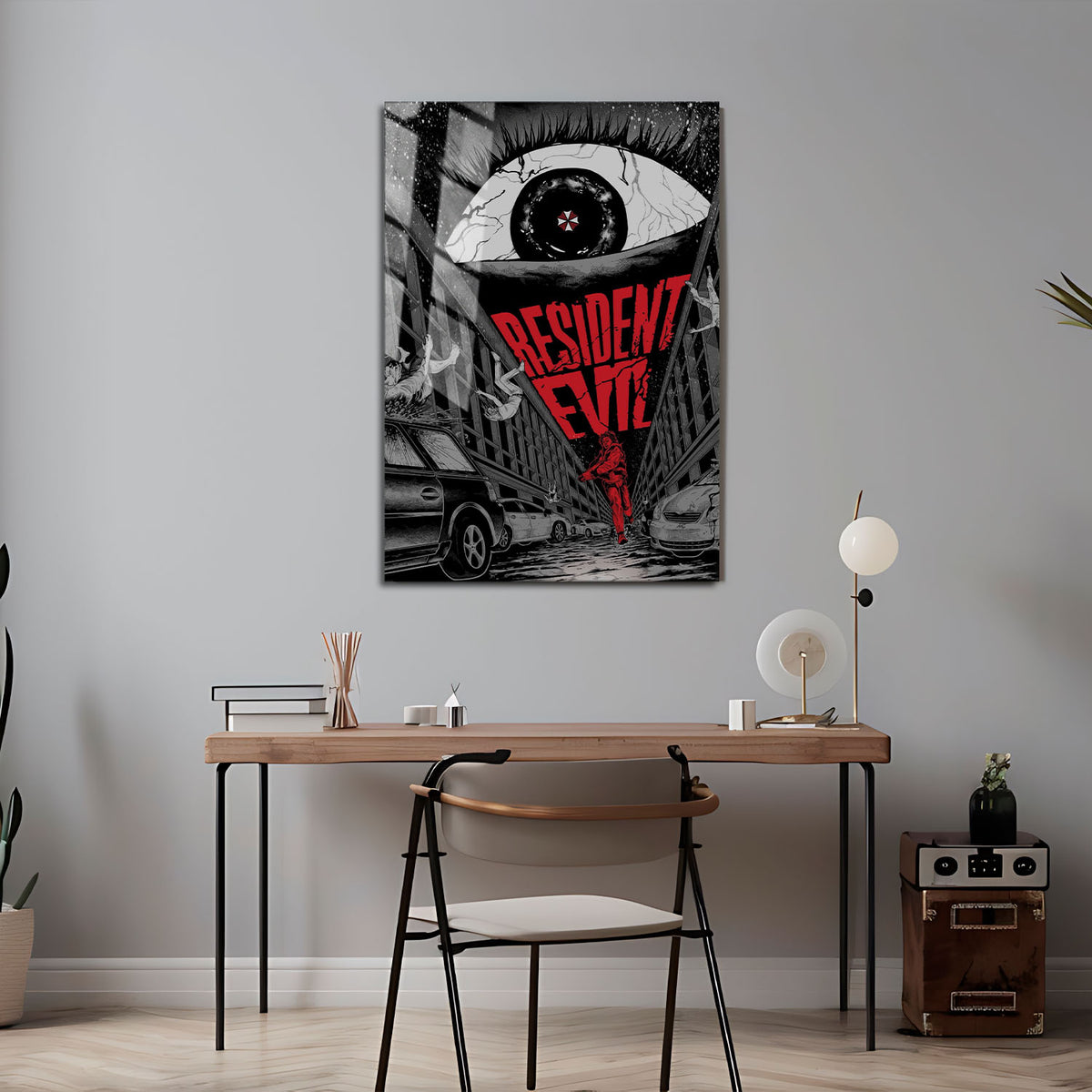 Flex Designs Metal Poster Resident Evil Sketch 5 x 7" Home Goods - Movie 2026 Movie Metal Poster