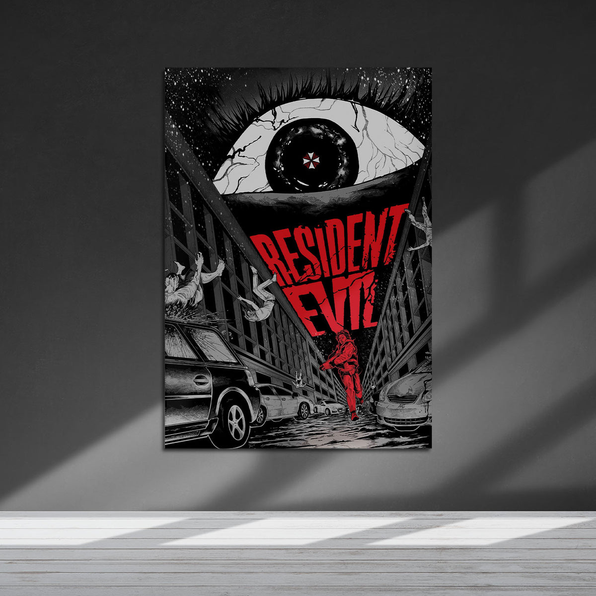 Flex Designs Metal Poster Resident Evil Sketch 5 x 7" Home Goods - Movie 2026 Movie Metal Poster