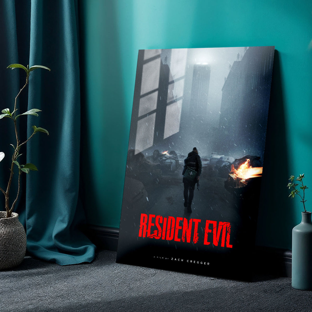 Flex Designs Metal Poster Resident Evil 24 x 36" Home Goods - Movie 2026 Movie Metal Poster