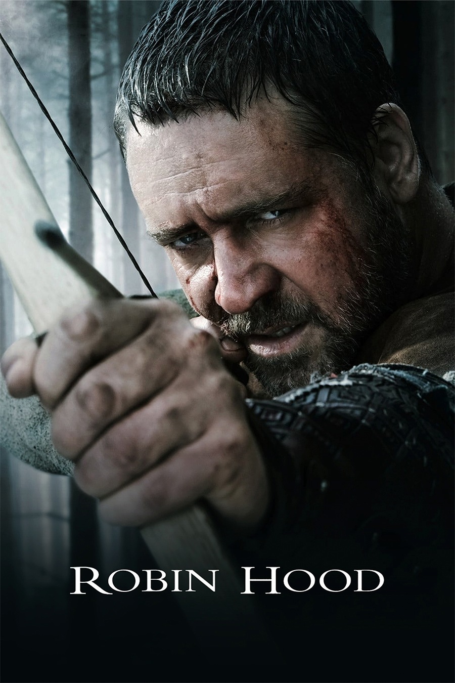 Flex Designs Metal Poster Robin Hood Russell Crow 11 x 17" Home Goods - Movie 2010 Movie Metal Poster