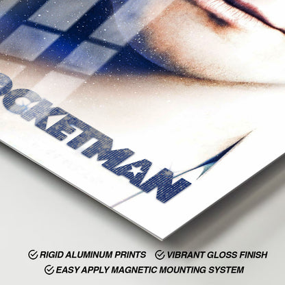 Flex Designs Metal Poster Rocketman 11 x 17" Home Goods - Movie 2019 Movie Metal Poster