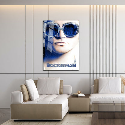 Flex Designs Metal Poster Rocketman 16 x 24" Home Goods - Movie 2019 Movie Metal Poster