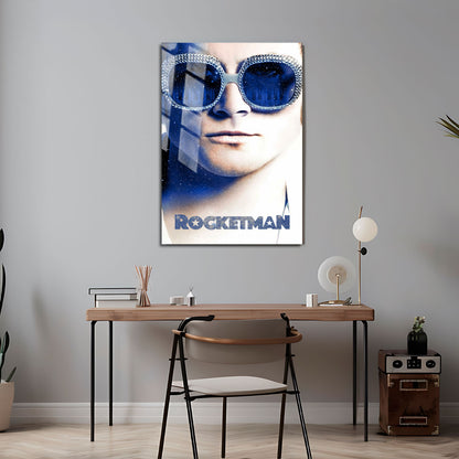 Flex Designs Metal Poster Rocketman 5 x 7" Home Goods - Movie 2019 Movie Metal Poster