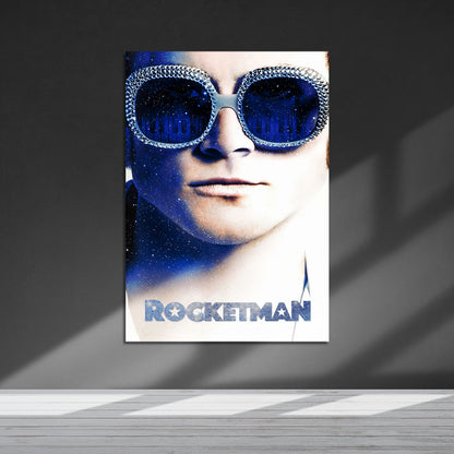 Flex Designs Metal Poster Rocketman 5 x 7" Home Goods - Movie 2019 Movie Metal Poster