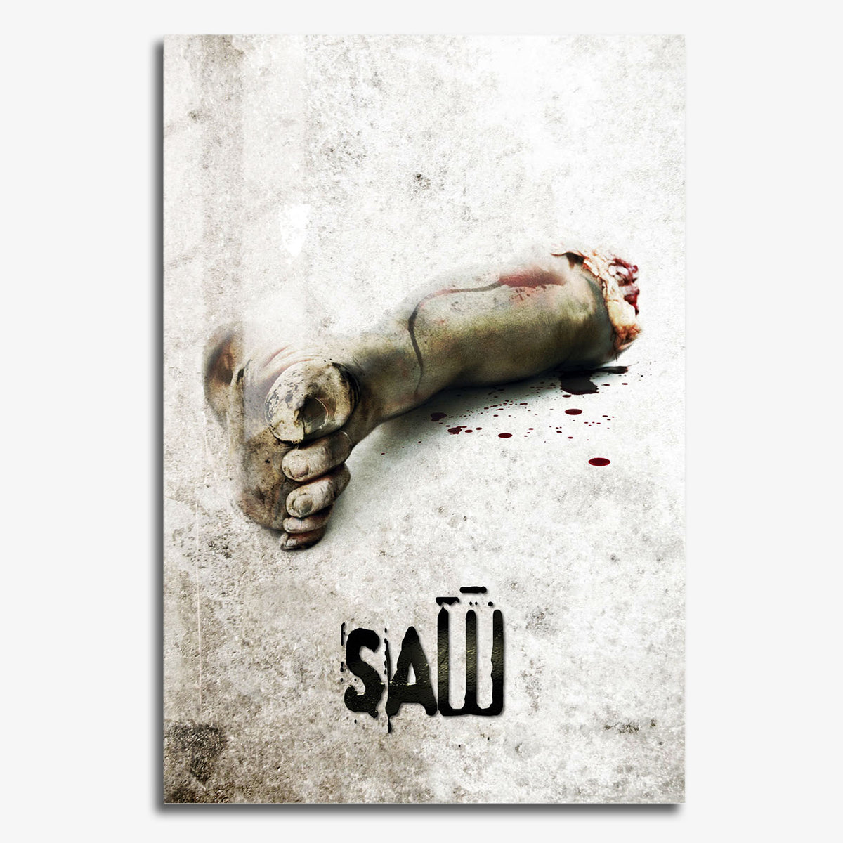 Flex Designs Metal Poster Saw 11 x 17" Home Goods - Movie 2004 Movie Metal Poster