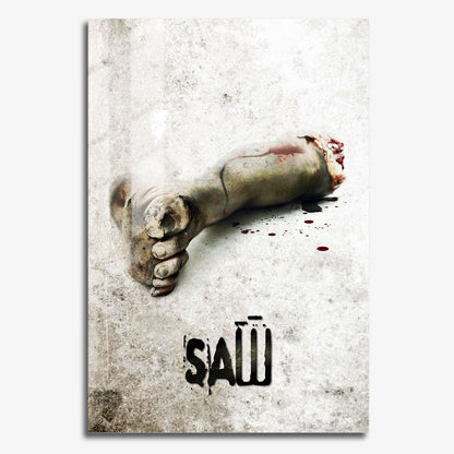 Flex Designs Metal Poster Saw 11 x 17" Home Goods - Movie 2004 Movie Metal Poster