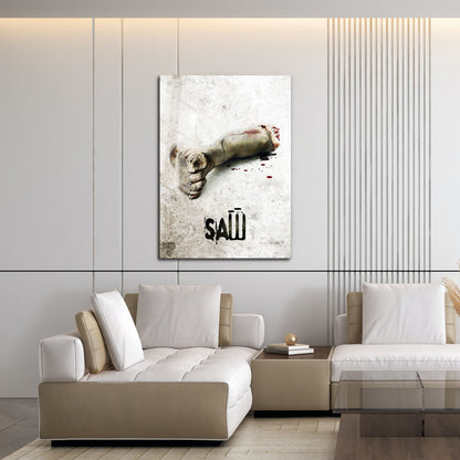Flex Designs Metal Poster Saw 16 x 24" Home Goods - Movie 2004 Movie Metal Poster