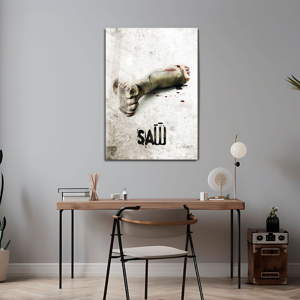 Flex Designs Metal Poster Saw 5 x 7" Home Goods - Movie 2004 Movie Metal Poster