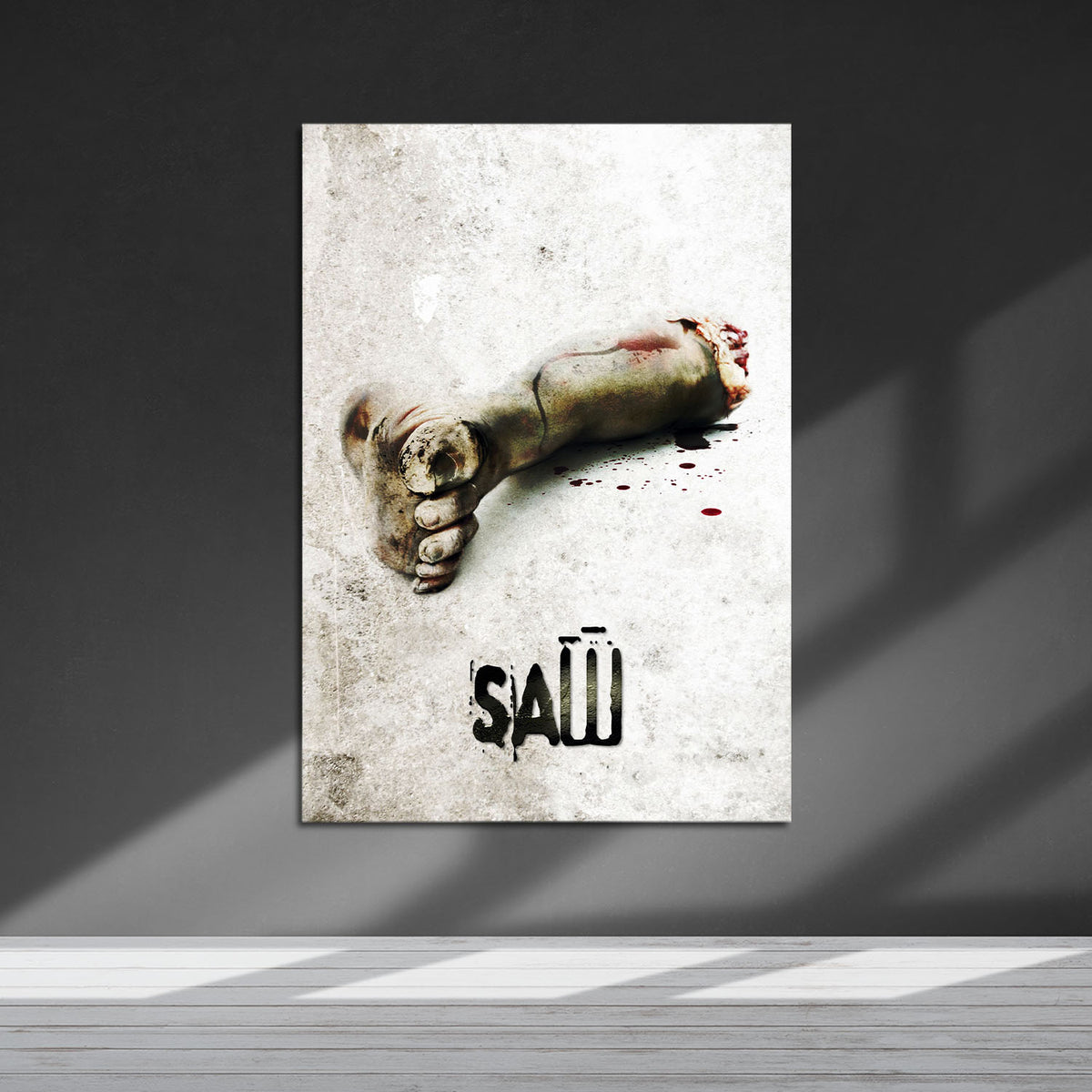 Flex Designs Metal Poster Saw 5 x 7" Home Goods - Movie 2004 Movie Metal Poster