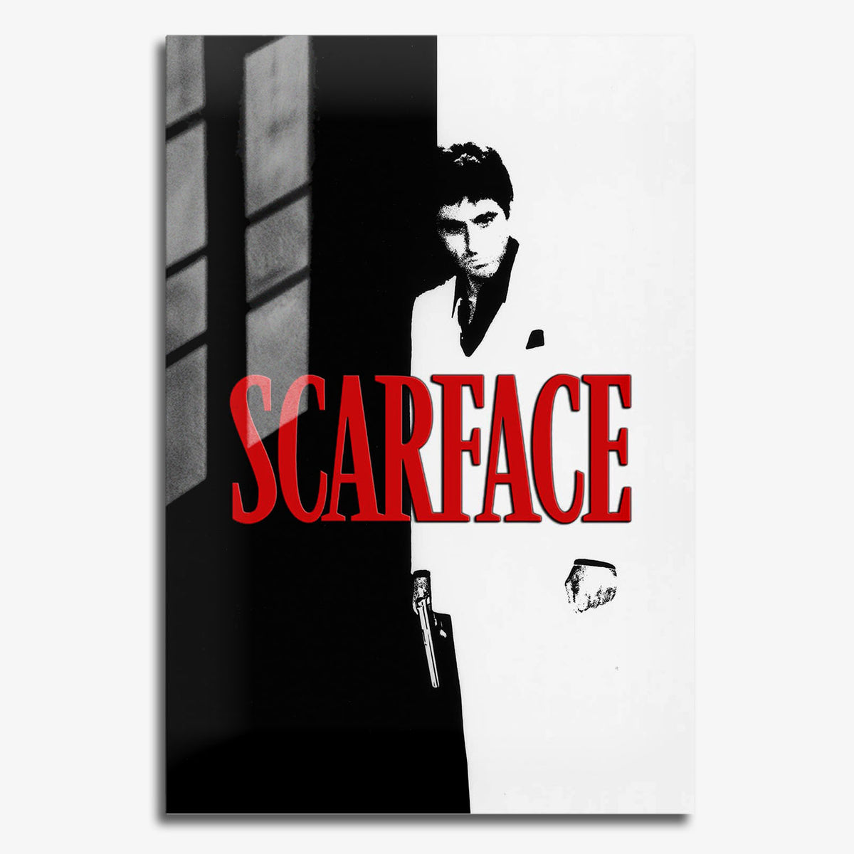 Flex Designs Metal Poster Scarface 11 x 17" Home Goods - Movie 1983 Movie Metal Poster
