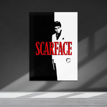 Flex Designs Metal Poster Scarface 5 x 7" Home Goods - Movie 1983 Movie Metal Poster