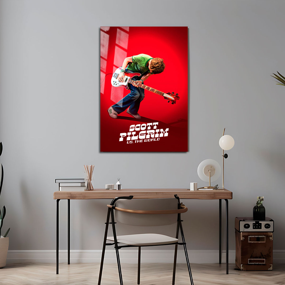 Flex Designs Metal Poster Scott Pilgrim vs the World C 5 x 7" Home Goods - Movie 2010 Movie Metal Poster