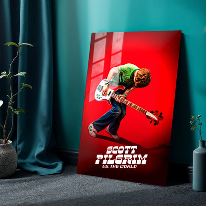 Flex Designs Metal Poster Scott Pilgrim vs the World C 24 x 36" Home Goods - Movie 2010 Movie Metal Poster