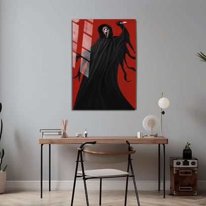 Flex Designs Metal Poster Scream 5 x 7" Home Goods - Movie 2022 Movie Metal Poster