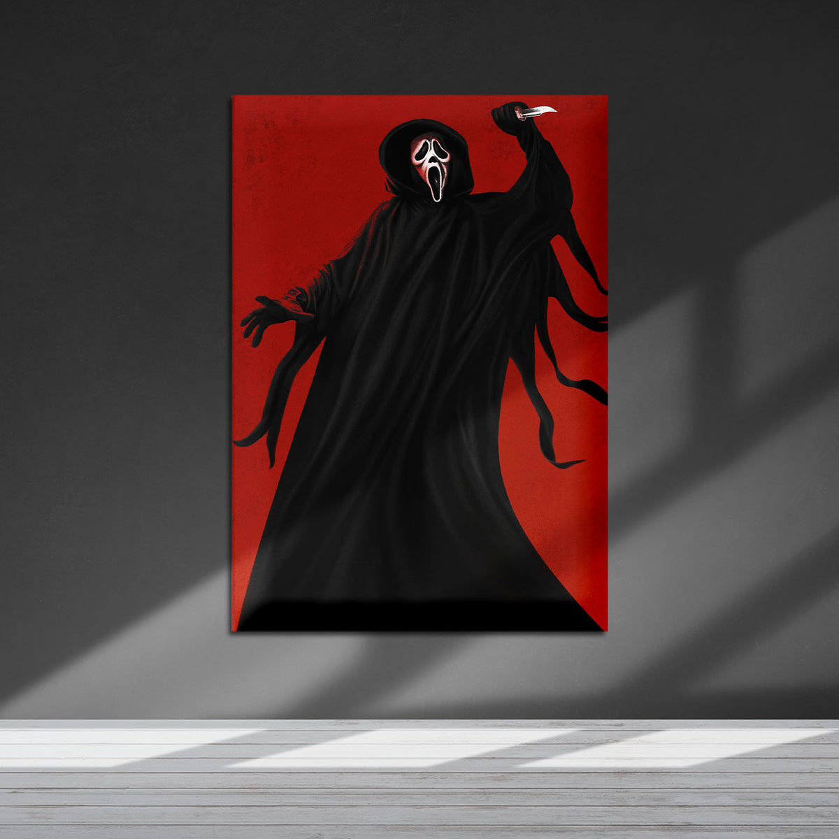 Flex Designs Metal Poster Scream 5 x 7" Home Goods - Movie 2022 Movie Metal Poster