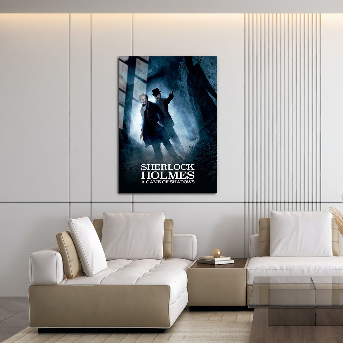 Flex Designs Metal Poster Sherlock Holmes A Game of Shadows 16 x 24" Home Goods - Movie 2011 Movie Metal Poster