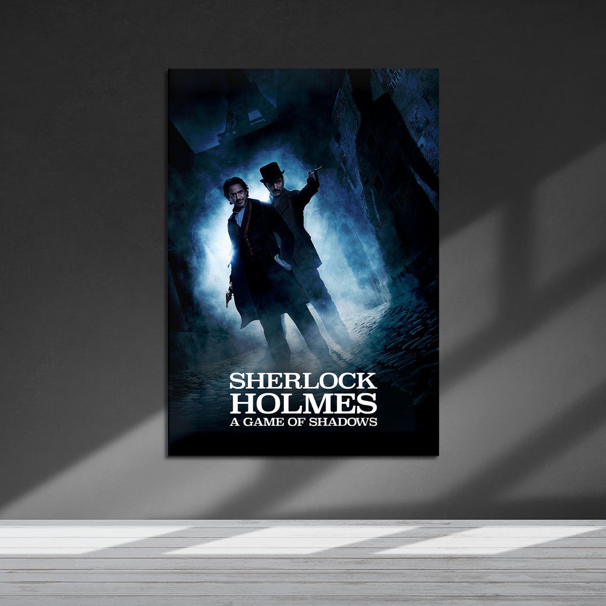 Flex Designs Metal Poster Sherlock Holmes A Game of Shadows 5 x 7" Home Goods - Movie 2011 Movie Metal Poster