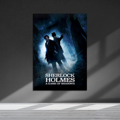 Flex Designs Metal Poster Sherlock Holmes A Game of Shadows 5 x 7" Home Goods - Movie 2011 Movie Metal Poster