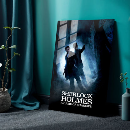 Flex Designs Metal Poster Sherlock Holmes A Game of Shadows 24 x 36" Home Goods - Movie 2011 Movie Metal Poster